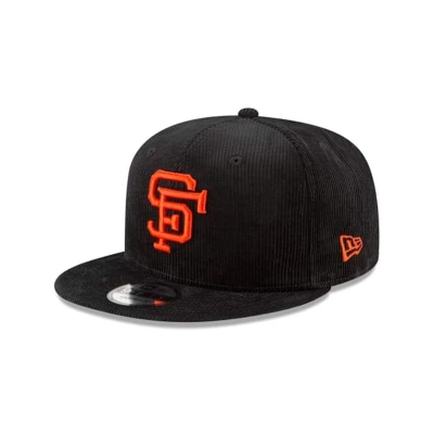 Sapca New Era San Francisco Giants MLB Corduroy 9FIFTY Snapback - Negrii